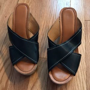 Sonoma black wedges. Size 8 1/2